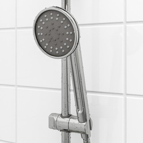 IKEA VOXNAN Head/handshower kit with diverter, chrome-plated | IKEA Showers | IKEA Bathroom products | Eachdaykart