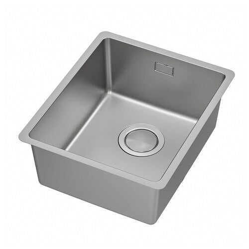IKEA VRESJON Inset sink, 1 bowl, stainless steel | IKEA Kitchen sinks | IKEA Modular Kitchens | Eachdaykart