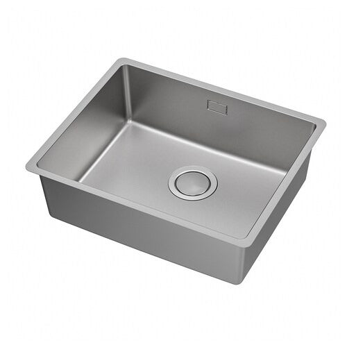 IKEA VRESJON Inset sink, 1 bowl, stainless steel | IKEA Kitchen sinks | IKEA Modular Kitchens | Eachdaykart