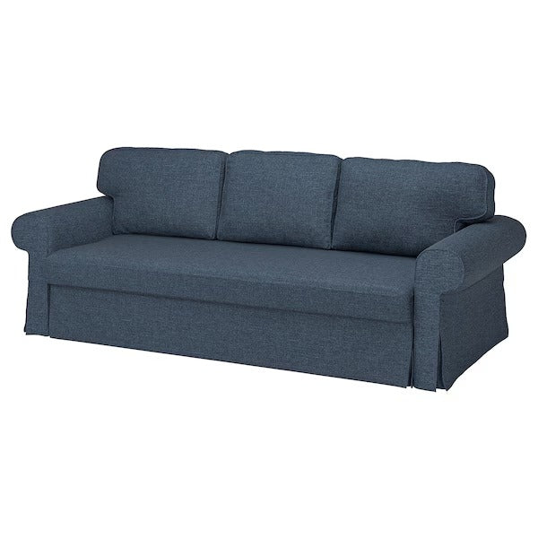 IKEA Vretstorp cover for 3 seat sofa bed kilanda dark blue