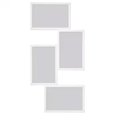 IKEA YLLEVAD Collage frame for 4 photos, white | IKEA Collage photo frames | IKEA Frames & pictures | Eachdaykart