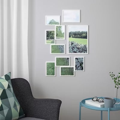 IKEA YLLEVAD Frame, white | IKEA Picture & photo frames | IKEA Frames & pictures | Eachdaykart