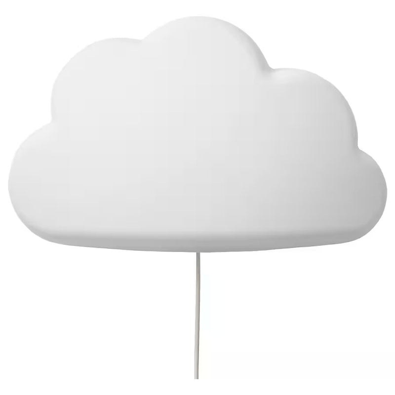 IKEA UPPLYST LED wall lamp, cloud white | IKEA Children's lighting | Eachdaykart - EachDayKart
