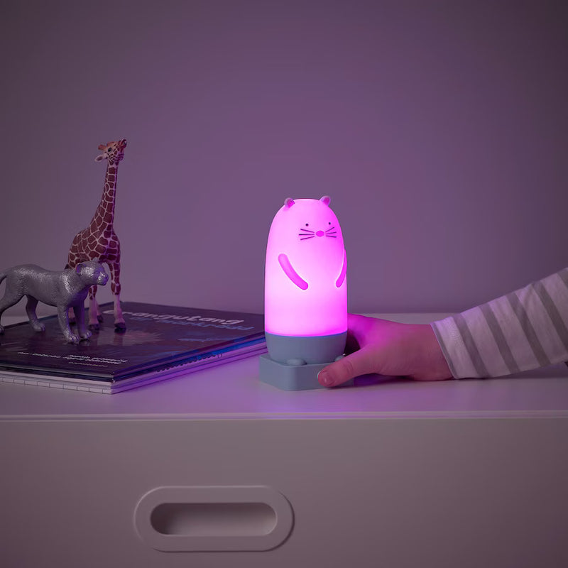 IKEA SPIKEN LED lighting, otter-shaped battery-operated/multicolour | IKEA Children's lighting | Eachdaykart - EachDayKart