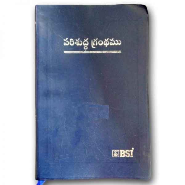 Telugu Bible – OV – (N.F O3) Deluxe without Zip – Plastic comb – BSI Version - Telugu Bibles - EachDayKart
