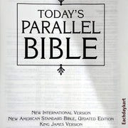 Todays parallel bible kjv niv nasb nlt by zondervan - EachDayKart