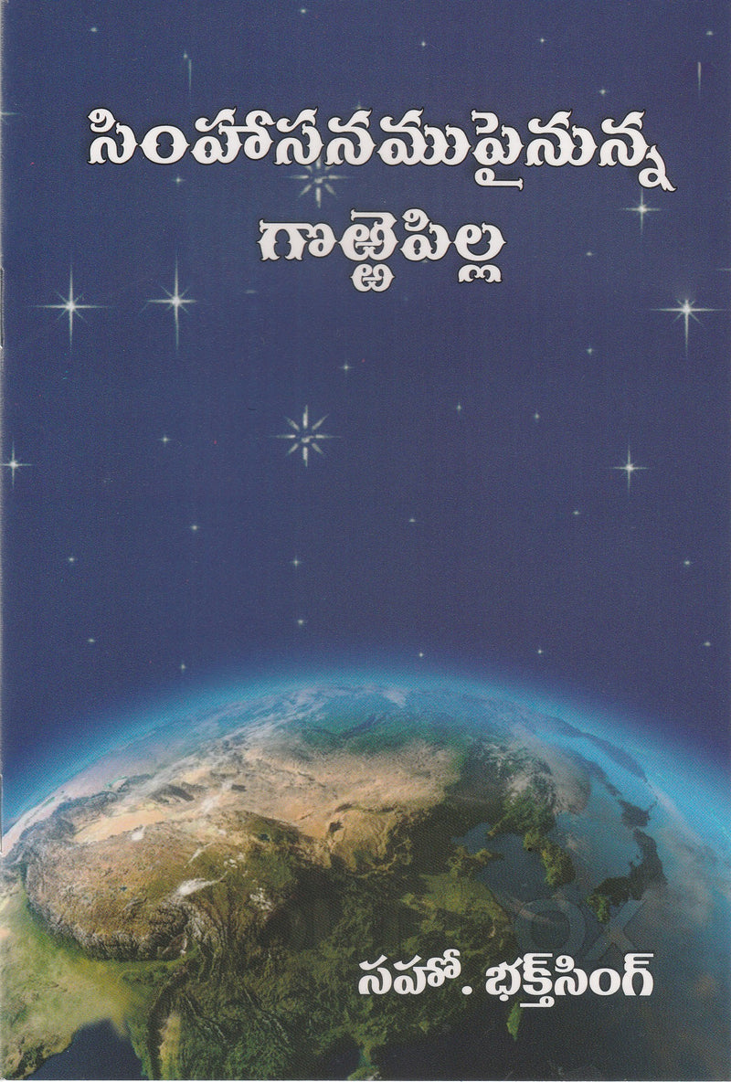 The Lamb Upon the Throne by Bro Bakht Singh in Telugu | Telugu Bakht Singh Books | Telugu Christian Books - EachDayKart
