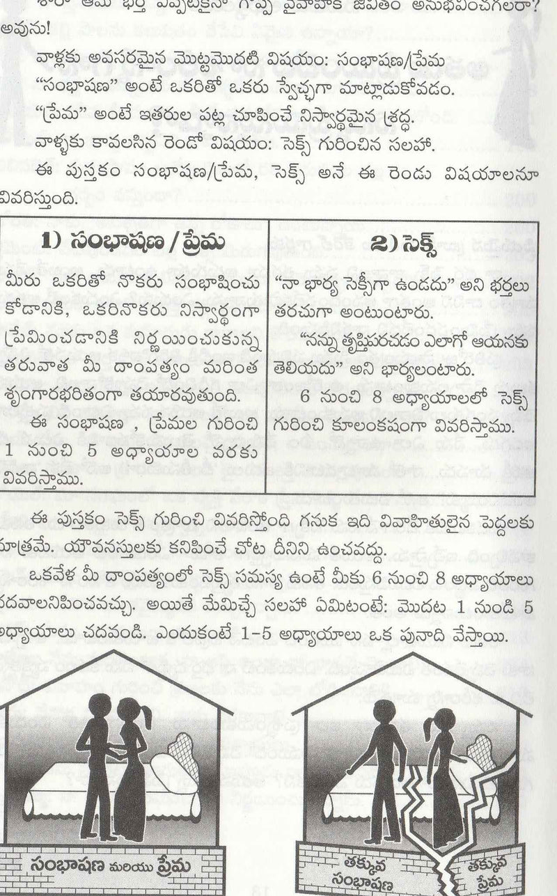Answer for your Marriage by Bruce and Britten in Telugu  దాంపత్య జీవితం - EachDayKart