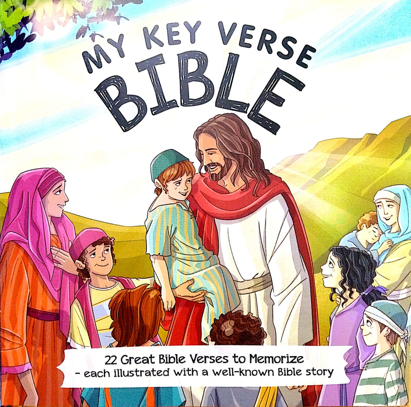 My key verse bible the bible for children illustrated christian books for children - EachDayKart