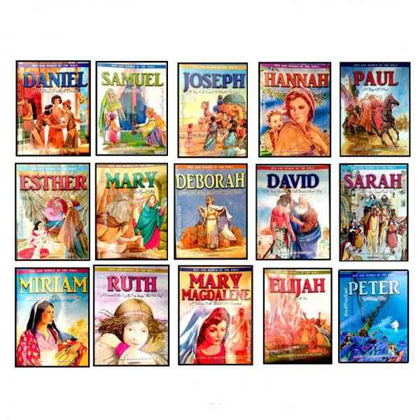 Prophets, Men and Women in the Bible Pack of 15 – (English) Published by: The Bible Society of India - EachDayKart