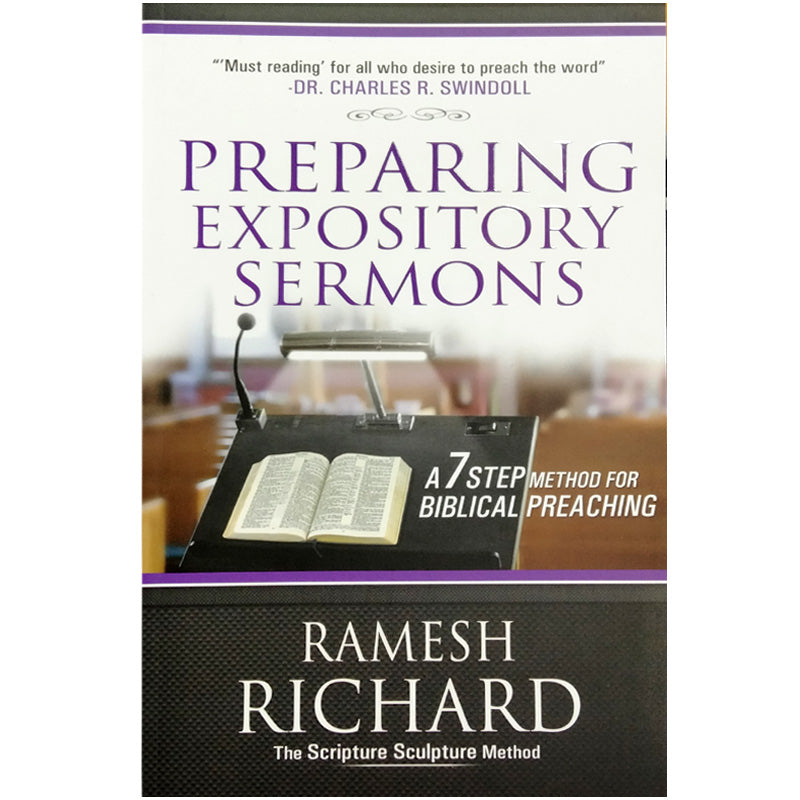 Preparing Expository Sermons by Ramesh Richard | christian books