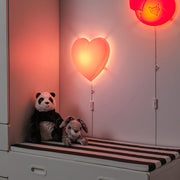 IKEA UPPLYST LED wall lamp, heart pink | IKEA Children's lighting | Eachdaykart - EachDayKart