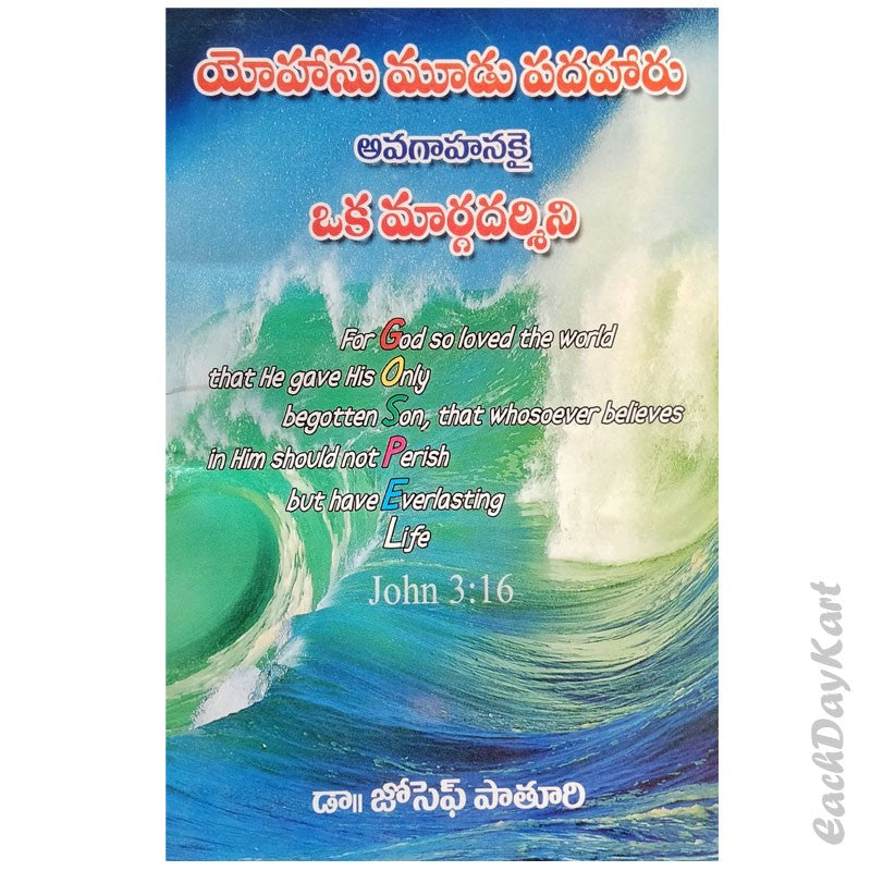 Understanding John Three Sixteen – Dr. Joseph Paturi – Telugu Christian books - EachDayKart