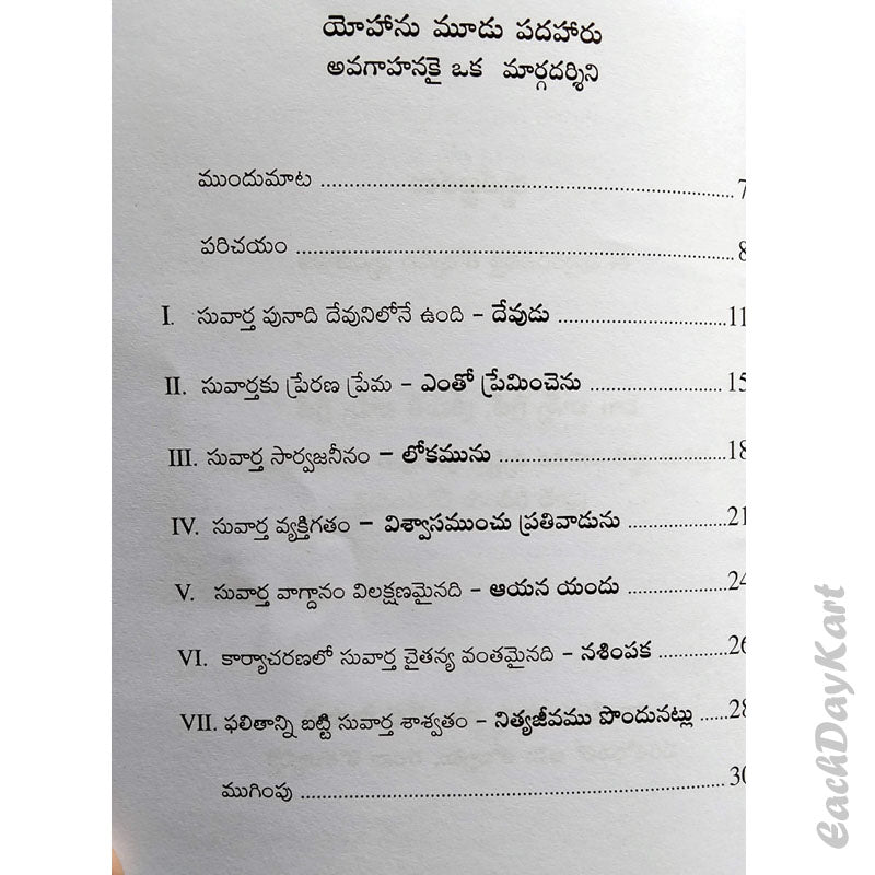 Understanding John Three Sixteen – Dr. Joseph Paturi – Telugu Christian books - EachDayKart