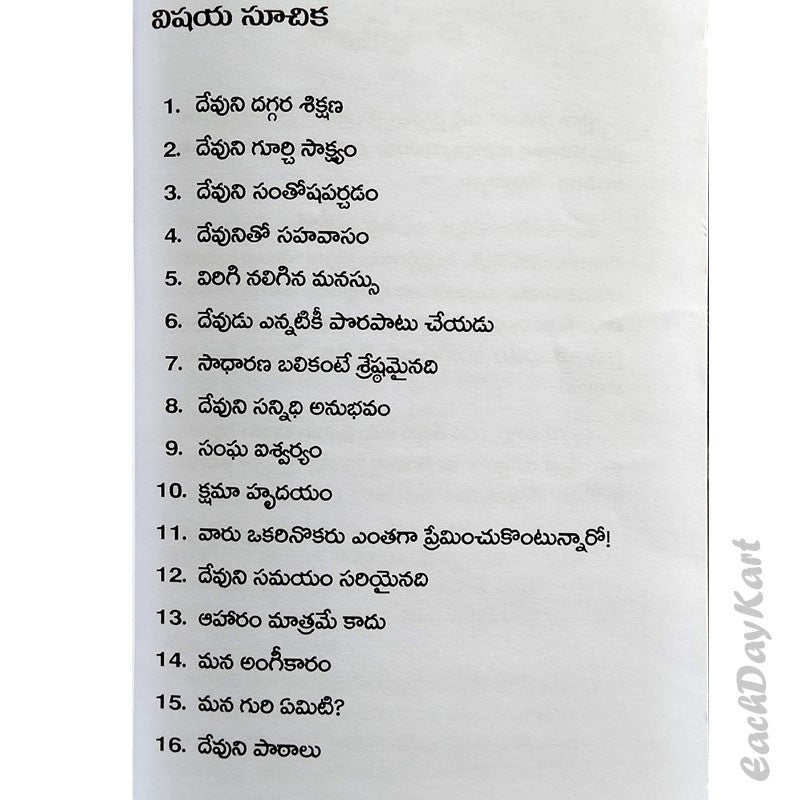 Visvasaniki uri (Telugu) – God’s School in Red China – By Meri Wong – Telugu christian books - EachDayKart