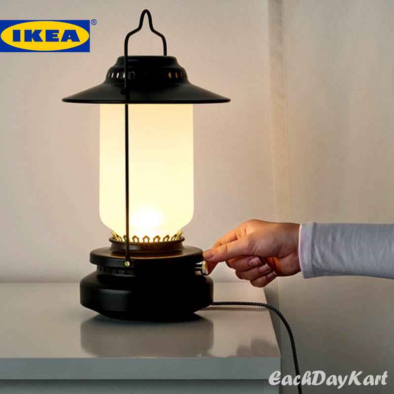 STORHAGA LED table lamp, dimmable outdoor/black - IKEA - IKEA Table Lamps - EachDayKart