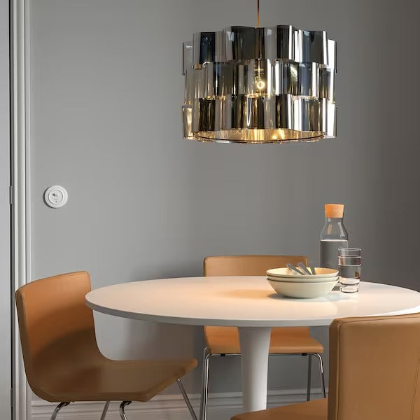 IKEA ÄLVSTARR / SUNNEBY Pendant lamp, chrome effect, 51 cm (20 ") | IKEA ceiling lights | Eachdaykart