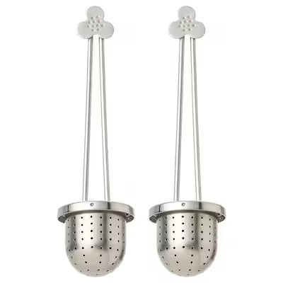 IKEA ANGSBLAVINGE Tea infuser, stainless steel, pack of 2 | IKEA Tea pots & accessories | IKEA Coffee & tea | Eachdaykart
