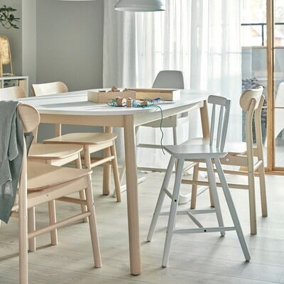 IKEA AGAM Junior chair, white | IKEA Junior dining chairs | IKEA Children's chairs | Eachdaykart