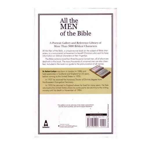 All The Men of The Bible by Herbert Lockyer - English Christian Books - EachDayKart