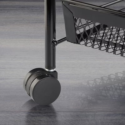 IKEA ALSNAREN Trolley, black | IKEA Kitchen islands & trolleys | IKEA Trolleys | Eachdaykart - EachDayKart