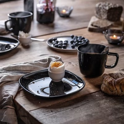 IKEA BACKIG Mug, black | IKEA Mugs & cups | IKEA Coffee & tea | Eachdaykart