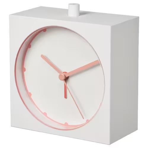 IKEA BAJK Alarm clock, white | IKEA Alarm clocks | Eachdaykart - EachDayKart