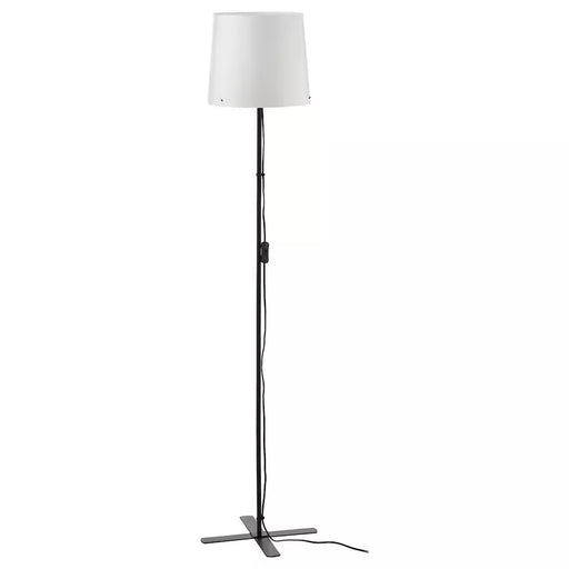 IKEA BARLAST Floor lamp, black/white, 150 cm (59 ") | IKEA Floor Lamps | Eachdaykart