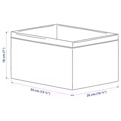IKEA BAXNA Organiser, grey/white | IKEA Bathroom boxes & baskets | IKEA Storage boxes & baskets | IKEA Small storage & organisers | Eachdaykart - EachDayKart