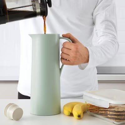 IKEA BEHOVD Vacuum flask, light green/beige | IKEA Vacuum flasks | IKEA Coffee & tea | Eachdaykart
