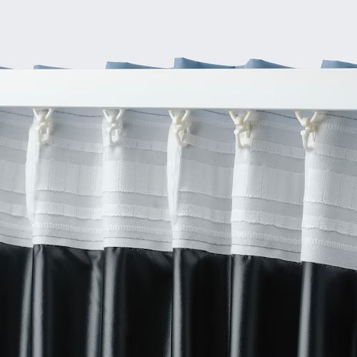 IKEA BENGTA Block-out curtain, 1 length, blue | IKEA Block-out curtains | IKEA Curtains | Eachdaykart - EachDayKart