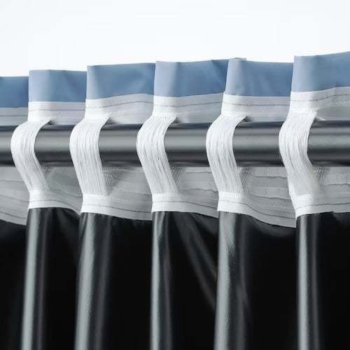 IKEA BENGTA Block-out curtain, 1 length, blue | IKEA Block-out curtains | IKEA Curtains | Eachdaykart - EachDayKart