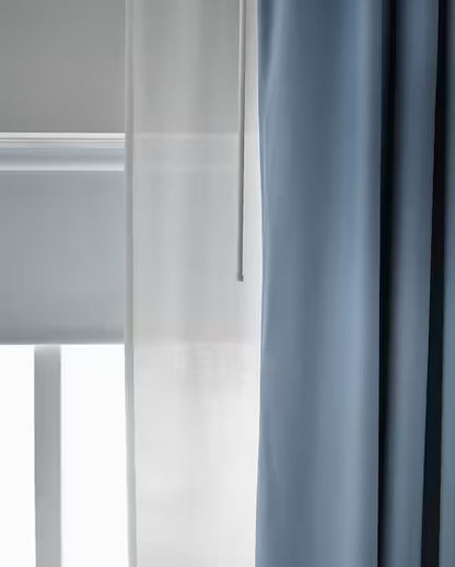 IKEA BENGTA Block-out curtain, 1 length, blue | IKEA Block-out curtains | IKEA Curtains | Eachdaykart