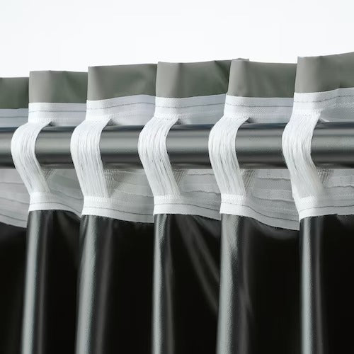 BENGTA Block-out curtain, 1 length, light green | IKEA Block-out curtains | IKEA Curtains | Eachdaykart - EachDayKart