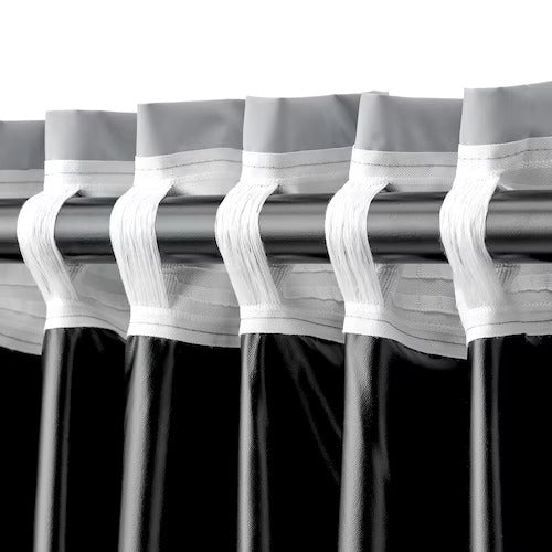 IKEA BENGTA Block-out curtain, 1 length, light grey | IKEA Block-out curtains | IKEA Curtains | Eachdaykart - EachDayKart