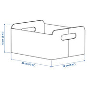 IKEA BESTA Box, yellow | IKEA Paper & media boxes | IKEA Storage boxes & baskets | IKEA Small storage & organisers | Eachdaykart - EachDayKart