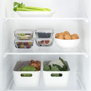 IKEA BESTAMMA Food container with lid, glass | Food containers | Storage & organisation | Eachdaykart - EachDayKart