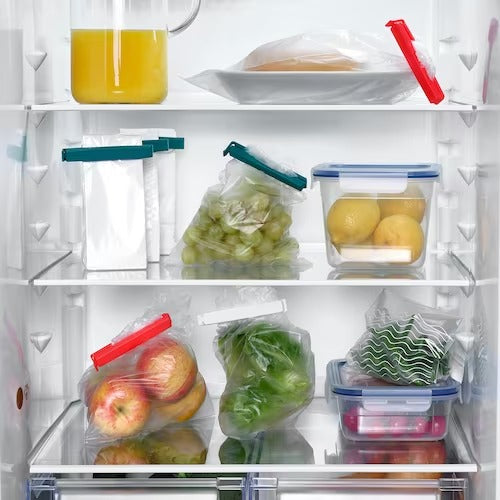 IKEA BEVARA Sealing clip, mixed colours 10 pack | Food containers | Storage & organisation | Eachdaykart - EachDayKart