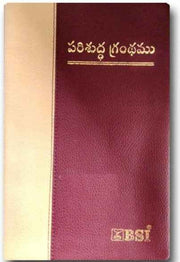 Telugu Bible with flexible Cover – Telugu – OV- By The bible society of India - Telugu Bibles - EachDayKart