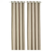 IKEA BIRTNA Block-out curtains, 1 pair, beige | IKEA Block-out curtains | IKEA Curtains | Eachdaykart - EachDayKart