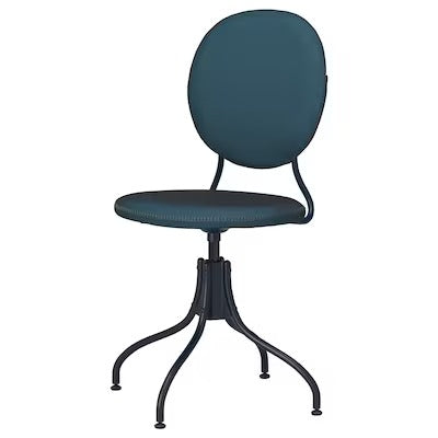 IKEA BJORKBERGET Swivel chair, Idekulla blue | IKEA Desk chairs for home | IKEA Desk chairs | Eachdaykart - EachDayKart