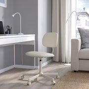 IKEA BLECKBERGET Swivel chair, Idekulla beige | IKEA Desk chairs for home | IKEA Desk chairs | Eachdaykart - EachDayKart