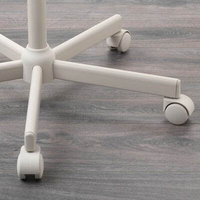 IKEA BLECKBERGET Swivel chair, Idekulla beige | IKEA Desk chairs for home | IKEA Desk chairs | Eachdaykart - EachDayKart