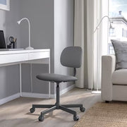 IKEA BLECKBERGET Swivel chair, Idekulla dark grey | IKEA Desk chairs for home | IKEA Desk chairs | Eachdaykart - EachDayKart