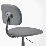 IKEA BLECKBERGET Swivel chair, Idekulla dark grey | IKEA Desk chairs for home | IKEA Desk chairs | Eachdaykart - EachDayKart