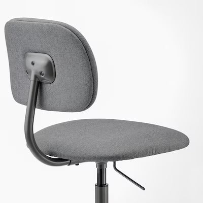 IKEA BLECKBERGET Swivel chair, Idekulla dark grey | IKEA Desk chairs for home | IKEA Desk chairs | Eachdaykart - EachDayKart