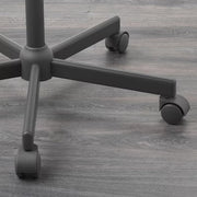 IKEA BLECKBERGET Swivel chair, Idekulla dark grey | IKEA Desk chairs for home | IKEA Desk chairs | Eachdaykart - EachDayKart
