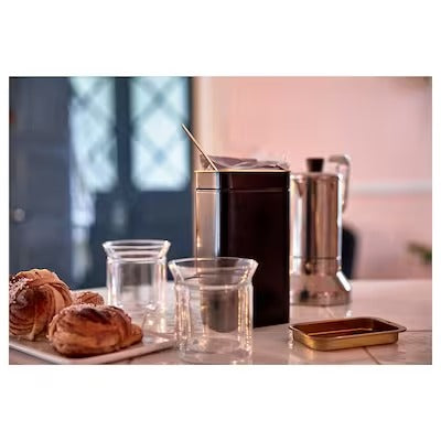 IKEA BLOMNING Coffee/tea tin | IKEA Coffee makers & accessories | IKEA Coffee & tea | Eachdaykart