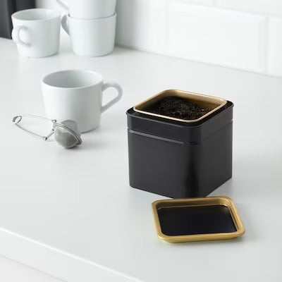 IKEA BLOMNING Coffee/tea tin | IKEA Coffee makers & accessories | IKEA Coffee & tea | Eachdaykart