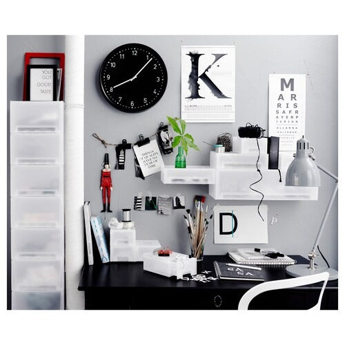 IKEA BONDIS Wall clock, black | IKEA Wall & table clocks | Eachdaykart - EachDayKart